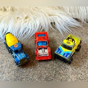 Vintage matchbox Car, Truck, (3)